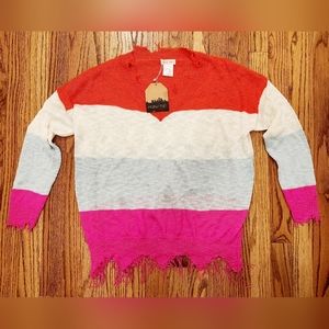 MainStrip Sweater, Medium, New with tags.